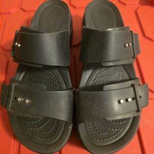 Crocs Brooklyn Buckle Black